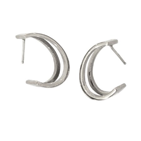 Act Trois Earrings - Silver - In Stock
