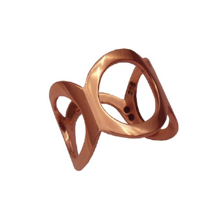 Rose Gold Act Un Ring Size P - In Stock