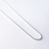 Sterling Silver Bead Chain Long