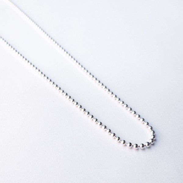 Sterling Silver Bead Chain 70cm