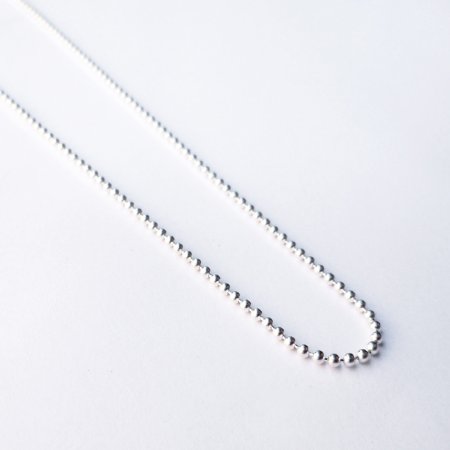 Sterling Silver Bead Chain 50cm