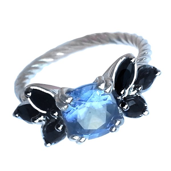Custom Blue Sapphire Ring