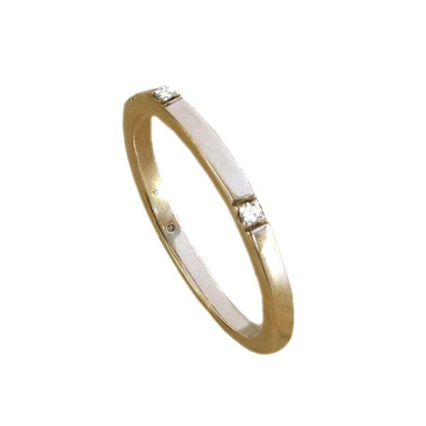 Eternity Four - Yellow Gold - Diamonds