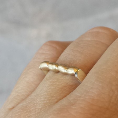 Keshi Ring - Yellow Gold