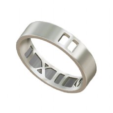 Momento Hollow Ring - Sterling Silver