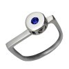 2013 Milestone Ring  - Sterling Silver - Blue Sapphire