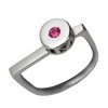 2013 Milestone Ring  - Sterling Silver - Pink Sapphire