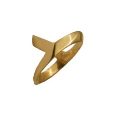 Yellow Gold Orbit Ring