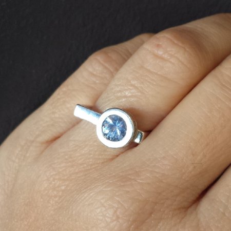 Milestone Ring + custom stone