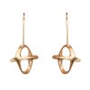 Mini Shadow Earrings - Gold