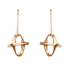 Mini Shadow Earrings - Gold