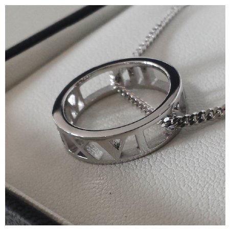 Custom Christening Ring Pendant