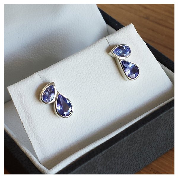 Custom Tanzanite Earrings