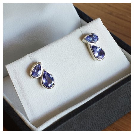 Custom Tanzanite Earrings
