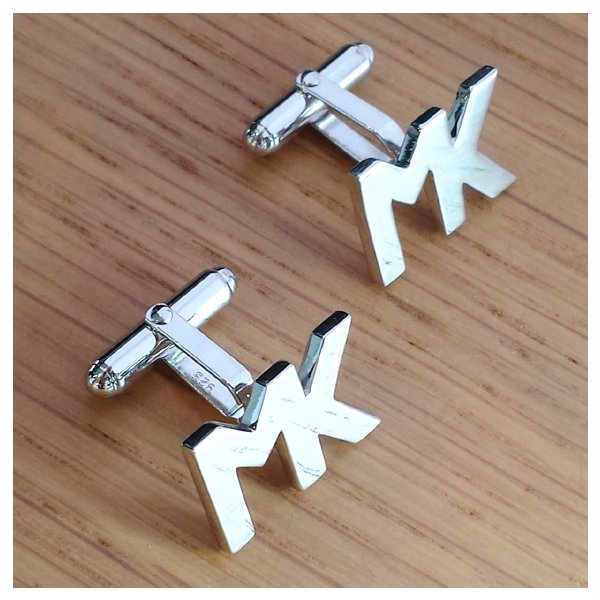 Custom Initial Cufflinks