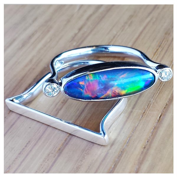 Custom Contemporary Opal Set