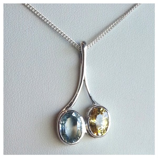Custom Pendant and Ring Set