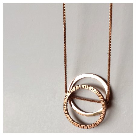 Custom Rose Gold Pendant