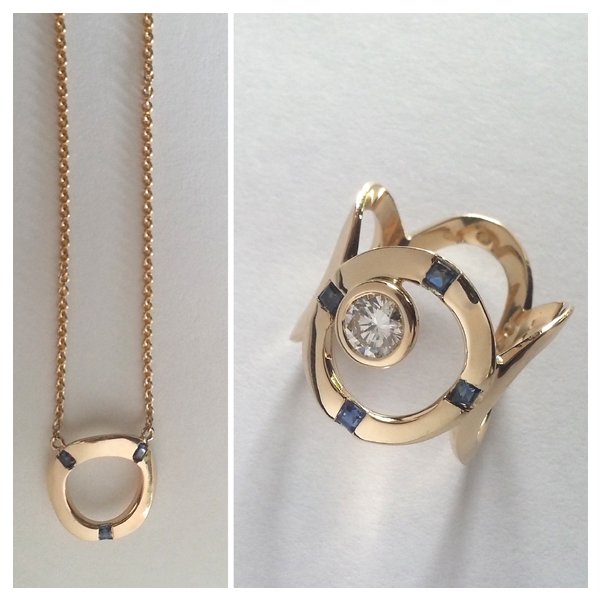 Custom Pendant and Ring