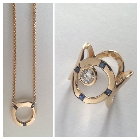 Custom Pendant and Ring