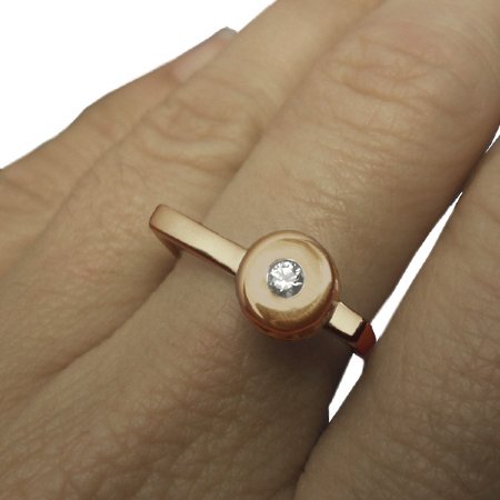 2018 Milestone Ring  - 9ct Rose Gold - Diamond