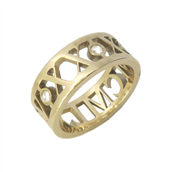 Momento Diamond Ring - 9ct Yellow Gold