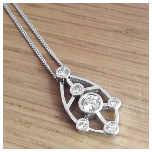 Custom Diamond Pendant
